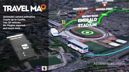 Travel Map Openers template preview