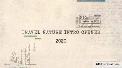 Travel Nature Intro Opener Openers template preview