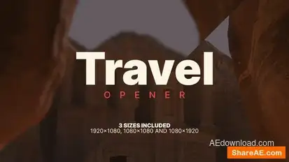 Travel Opener Openers template preview