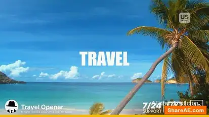 Travel Opener Openers template preview