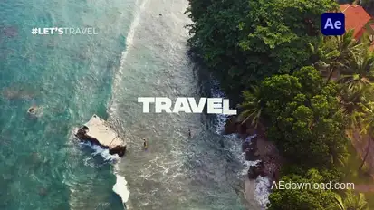 Travel Opener Intro Openers template preview