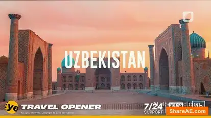 Travel Opener Slideshow Openers template preview