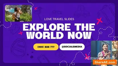 Travel Slider Promo Openers template preview