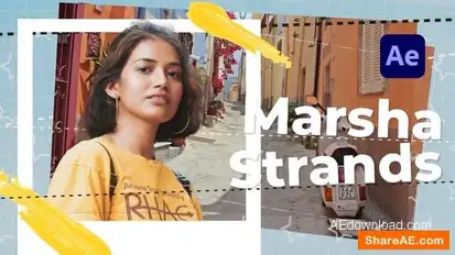 Travel Slideshow Openers template preview