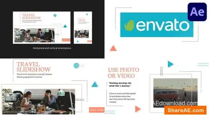 Travel Slideshow | After Effects Openers template preview