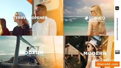 Travel Summer Opener Openers template preview