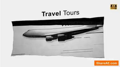 Travel Tours 4K Openers template preview