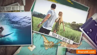 Videohive Travel Video Video Displays template preview