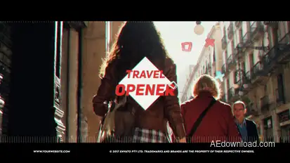 Travel Vlog Opener Openers template preview