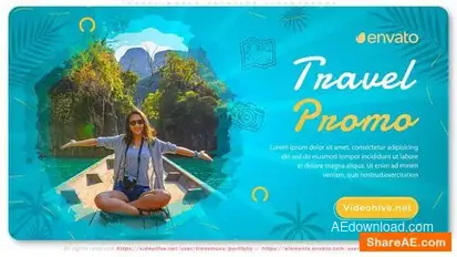 Travel World Vacation Videography Openers template preview