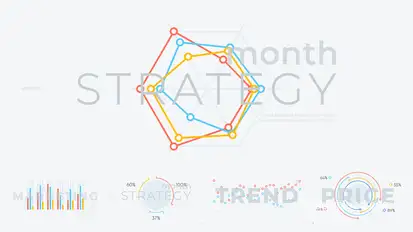 Trend Infographics template preview