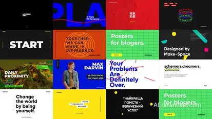 Trendik - Modern Titles Titles template preview