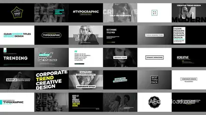 Trending Titles Titles template preview