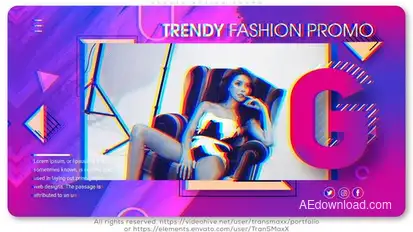 Trendy Fashion Slides Openers template preview