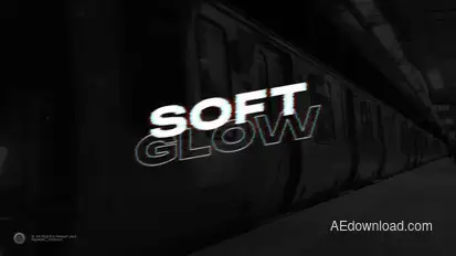 Trendy Glitch Text Animation _AE Titles template preview