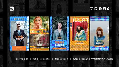 Trendy Instagram Reels Product Promo template preview