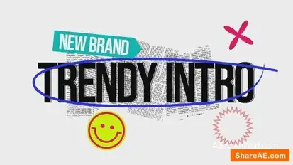 Trendy Intro Openers template preview