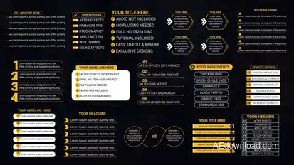 Trendy List Titles Titles template preview