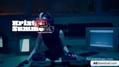 Trendy Lower Thirds Titles template preview