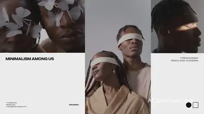 Trendy Slides Titles template preview