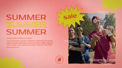 Trendy Stylish Fashion Promo broadcast-packages template preview