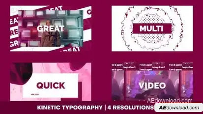 Videohive Trendy Typography Promo 36137312 Openers template preview