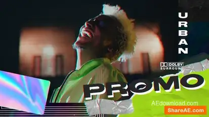 Trendy Urban Promo Openers template preview