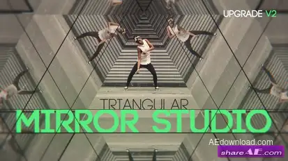 Triangular - Fashion Promo Openers template preview