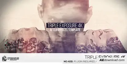 Triple Exposure 4K Openers template preview