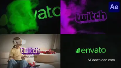 Tunnel Logo for After Effects Logo Stings template preview