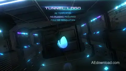 Tunnel Logo Logo Stings template preview