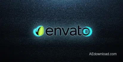 TV Distortion Logo Logo Stings template preview