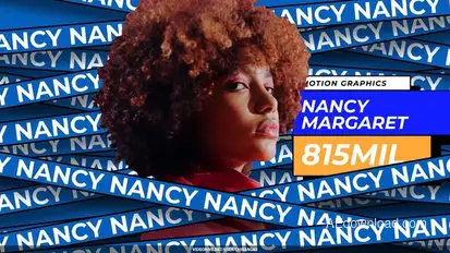 Type Seamless Freeze Frame Openers template preview