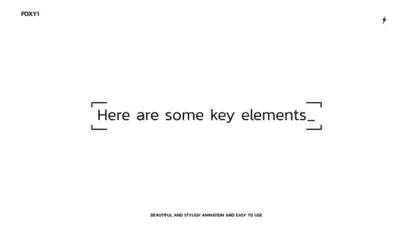 Typewriter Titles template preview