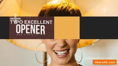 Typo Excellent Opener Openers template preview