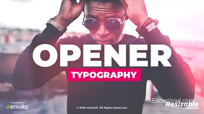 Typo Opener Openers template preview