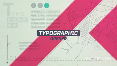 Typographic Opener Openers template preview