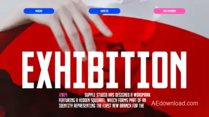 Typographic Urban Intro Openers template preview