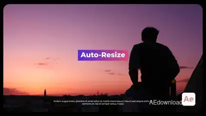 Typography 1.5 Titles template preview