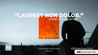 Typography 1.8 Titles template preview