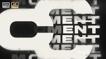 Typography Openers template preview