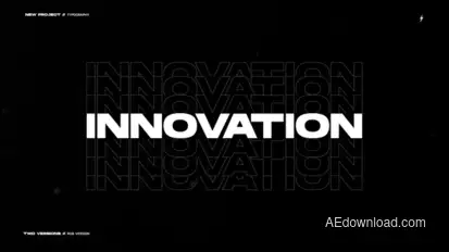 Typography Titles template preview