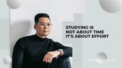 Typography Titles template preview