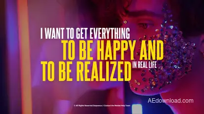 Typography - Destiny Titles template preview