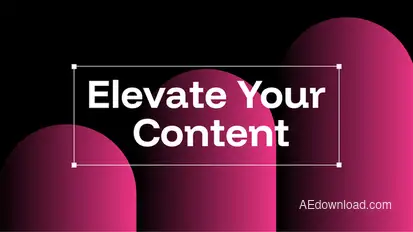 Typography Intro Openers template preview