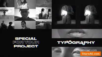 Typography Intro | AE Openers template preview