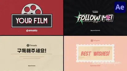 Typography Logo Openers | After Effects Openers template preview