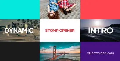 Typography Opener Openers template preview