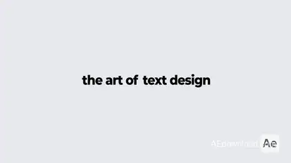 Typography Set Of Modern Titles Titles template preview