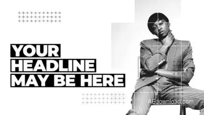 Typography Slides | After Effects Titles template preview